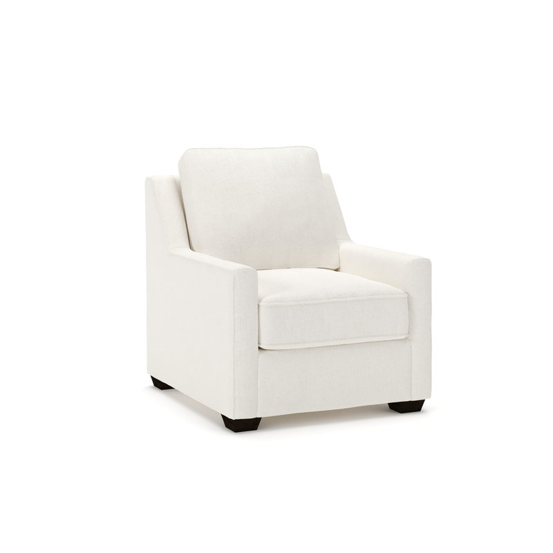 Gemi Upholstered Armchair, Apollo Alpaca Boucle