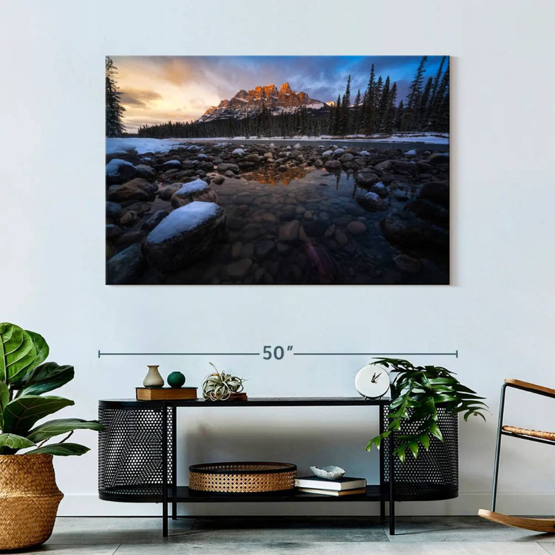 Alvord, parc national de Banff, montagne de la Table, H 32 po x l 48 po
