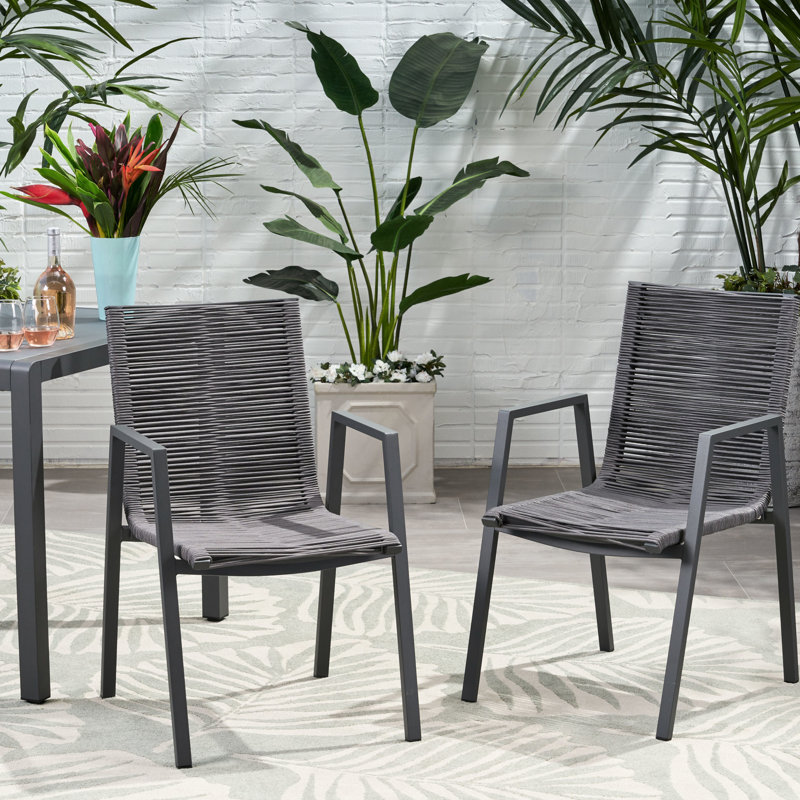 Chaises de salle à manger d'extérieur Modern