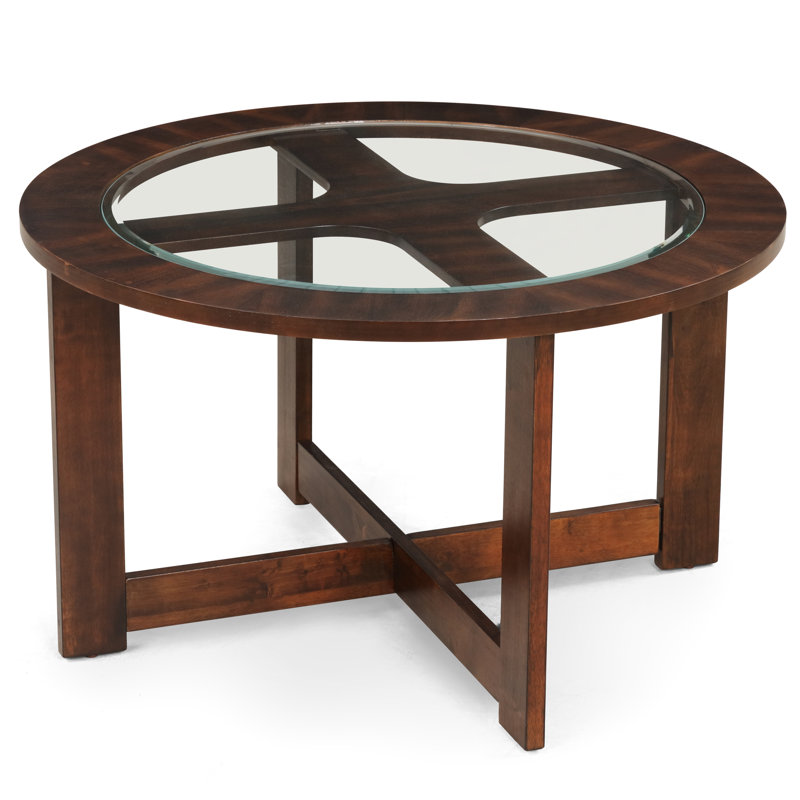 Table contemporaine en bois massif avec plateau en verre et 4 tabourets