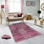 Tapis tissé de qualité supérieure, 5,2 x 7,5 pi, 100% polyester, antibactérien, antidérapant, hauteur des poils de 0,3 po | Lavable à la machine, impression numérique 3D | Parfait pour le salon, la chambre à coucher et le bureau-1837552539