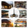 Christenia 21" Outdoor Gazebo Ceiling Fan with Lights, Wet Rated Hanging Fan for Patio with Remote/APP Control IP44