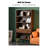 Practical Ash Wood Multi Tier Open Bookcase with Drawers