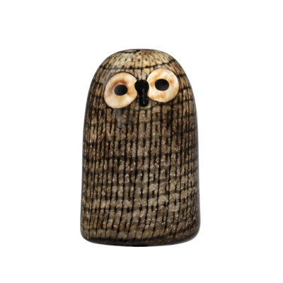 Birds by Toikka Barn Owl Bird Figurine, Brown