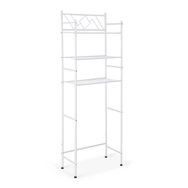 Freestanding 3-Tier Over-the-Toilet Bathroom Storage Organizer