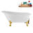 58" Streamlin Clawfoot Tub,Tray,Drain, Clawfeet-101628929-102219861