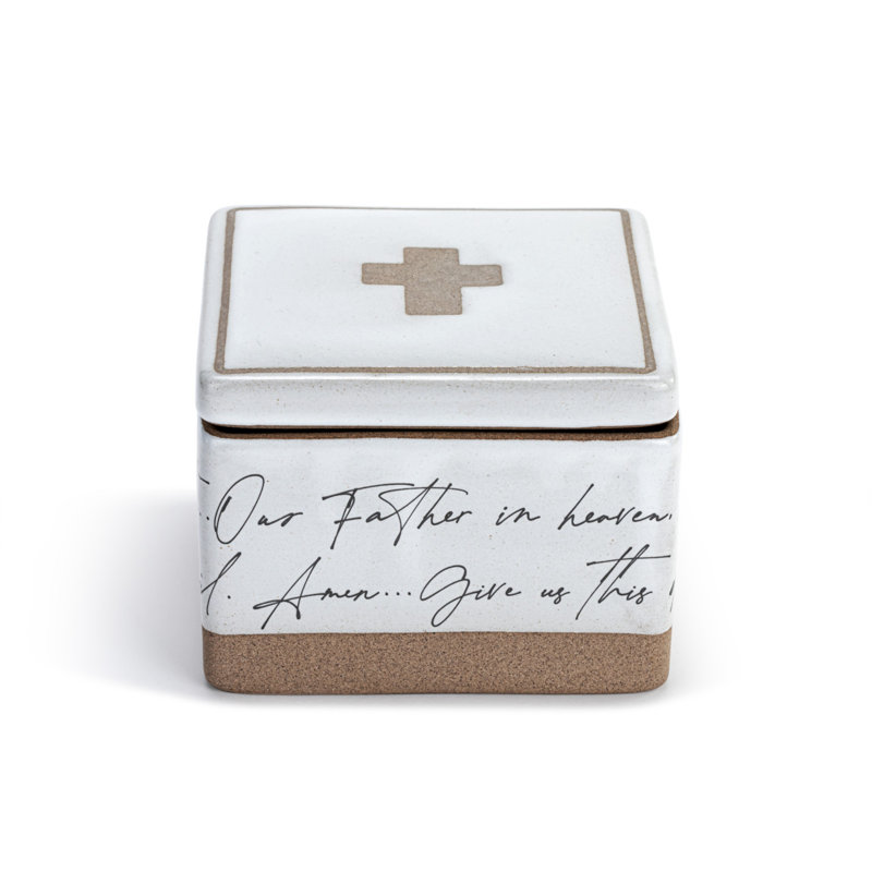 Stoneware Decorative Box