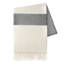 Sydney Herringbone Stripe Throw-1392089531