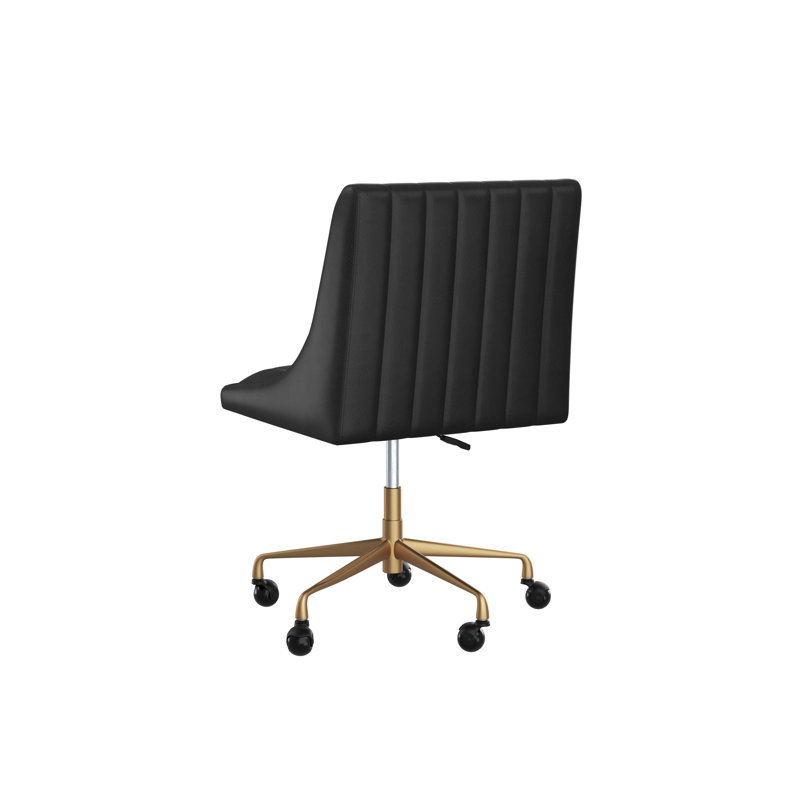 Swivel Office Chair, Black