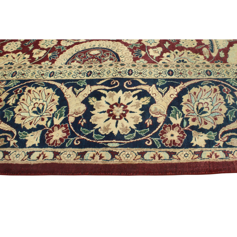 Tapis aubergine pak-persan Asrar