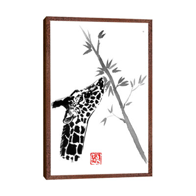 Giraffe by Péchane - Painting on Canvas