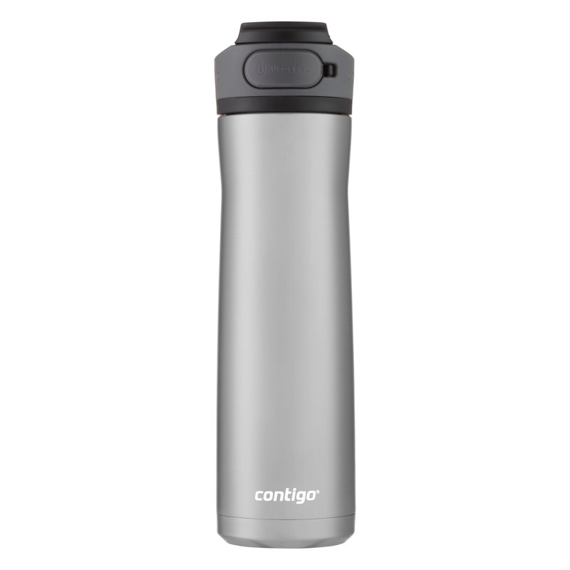 Bouteille d'eau en acier inoxydable 24 oz, Noir