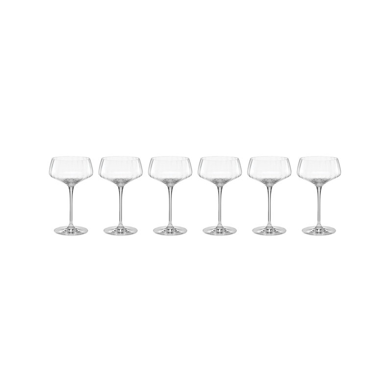 Ensemble de 6 coupes en angle Lenox Tuscany Classics Optic
