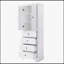Armoire de rangement polyvalente avec plusieurs compartiments pour divers espaces-1663752787