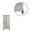 Solid Wood 35'' W 5 - Drawer Dresser