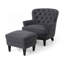CHAISE CLUB + OTTOMAN