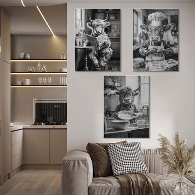 3 Piece Wrapped Canvas Print