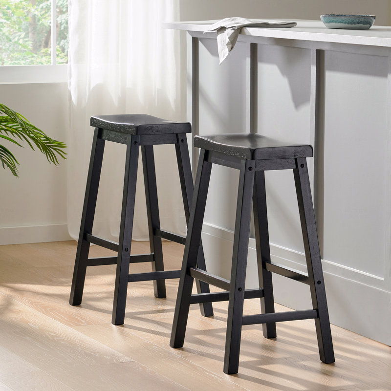 Tabouret Saddle, Noir
