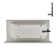 Streamline 60 in. x 30 in. Acrylic Left-Hand Drain Alcove Bathtub in Glossy White With External Drain