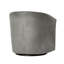 Tabouret pivotant en frêne de 30 po de largeur - densité de mousse 1,9, hauteur des accoudoirs de 27 po, mouvement stable en microfibre de bureau gris à 360 degrés, produit confortable de 29,45 po-230614649