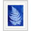 Fern Inspiration Indigo 3 Framed Painting