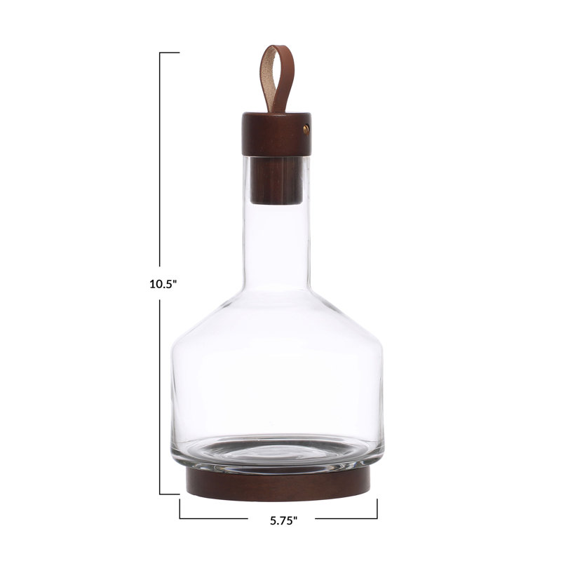 Bernda 62oz. Glass Carafe
