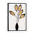 Black Floater Framed