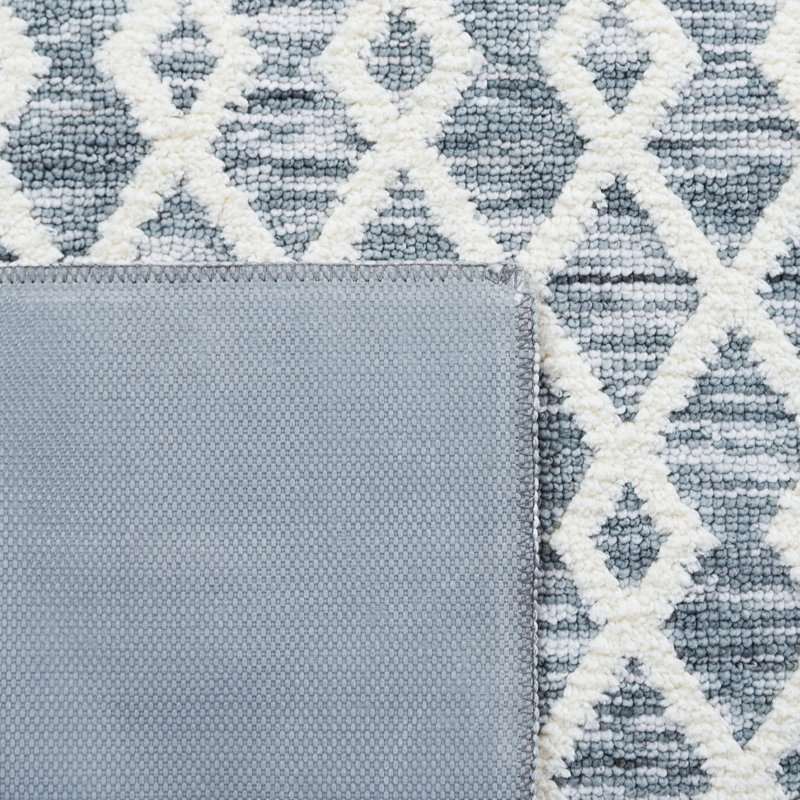 Quiogue Performance Machine Washable Geometric Rug, Rectangle 5' x 8'