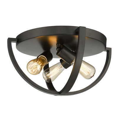 Plafonnier encastré 3 lumières 14,13 po Petitt