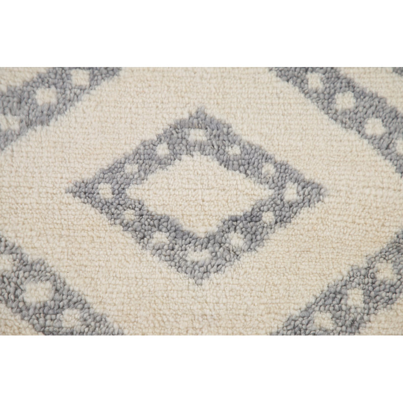 Tapis géométrique indien 5 x 8