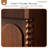 Retro Nut-Brown Solid Wood Sideboard