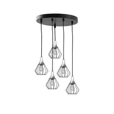 Becraft 5 - Light Cluster Pendant