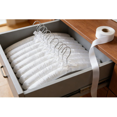 Paquet de 30 cintres robustes, idéal pour les robes, les pantalons, les costumes, les vestes et autres vêtements lourds, solution de rangement pour garde-robe peu encombrante