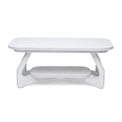 Surfside - Table basse - Finition blanc patiné
