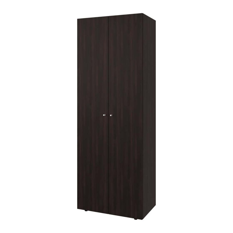 Armoire haute à 2 portes en noyer teint, Noyer