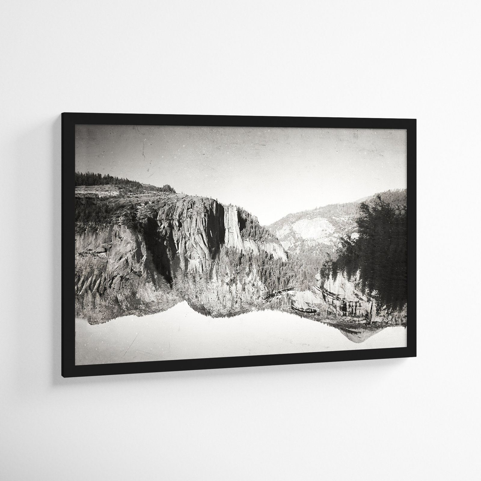 Negative Reality Inversion by F2images, Black, 18" H x 27" W