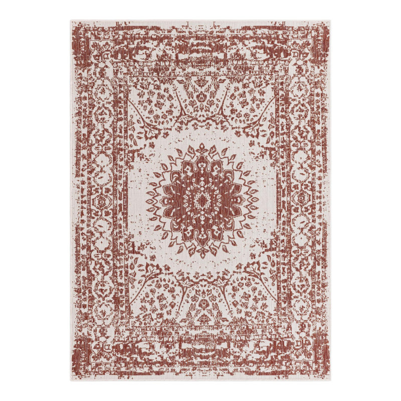 Ornate Lamotte Indoor/Outdoor Area Rug, Rectangle 5'3" x 7'1"