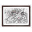 Deck of Cards in Abstract - Picture Frame Graphic Art Print-55740325-55740326