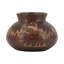 Vase en terre cuite fabriqué à la main avec motif de paon gravé à la main, 7,9 po