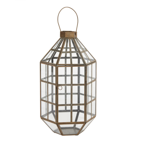 Everly Quinn Metal Tabletop Lantern | Wayfair