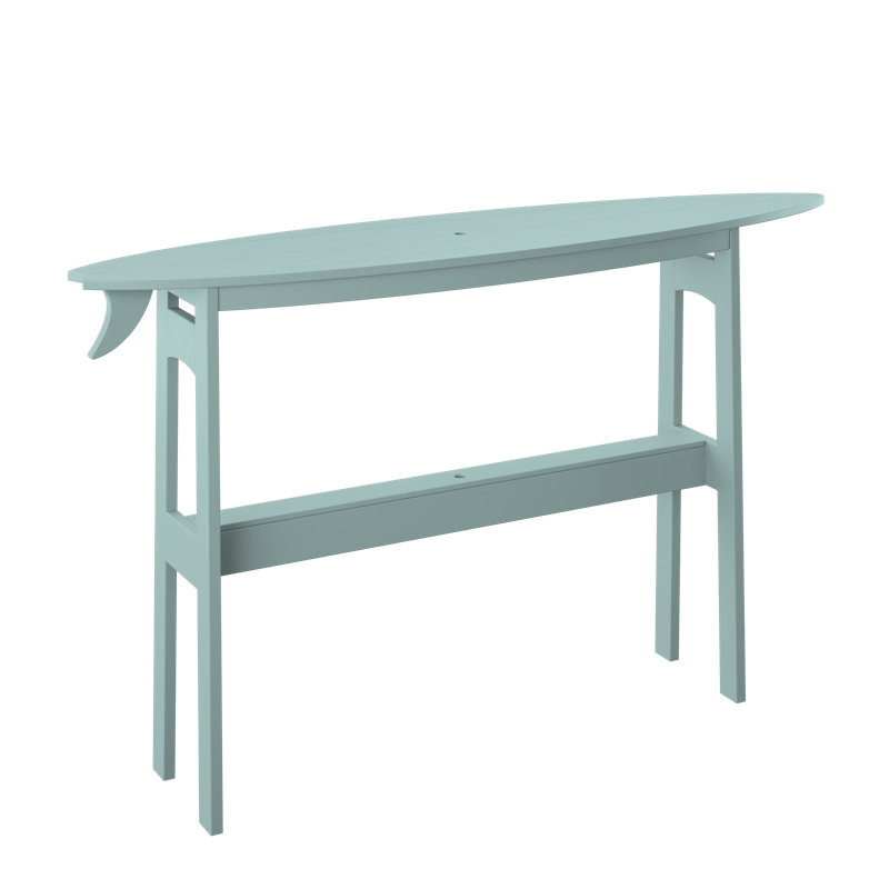  Planche de surf 72 po, hauteur de barre de table sauge, Sauge, H 42 po x l 72 po x P 21 po, Sauge