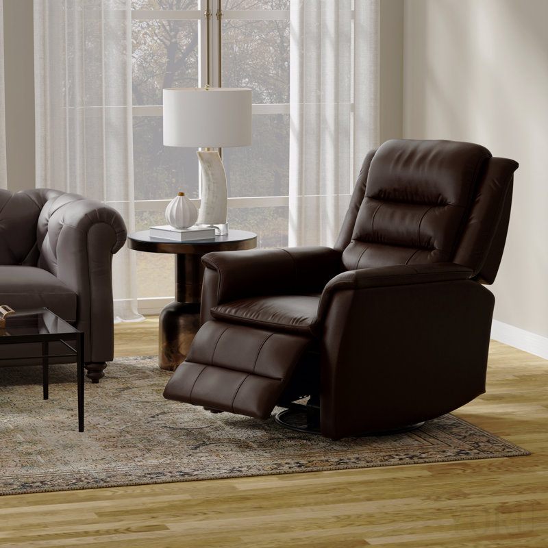Fauteuil inclinable pivotant avec repose-pieds manuel Global
