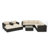 Jossif 9 - Person Patio Conversation Sets with Cushions