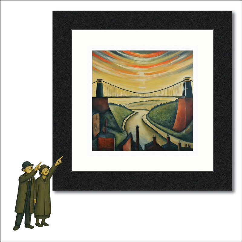 Lowry - Single Picture Frame Print on Giclée