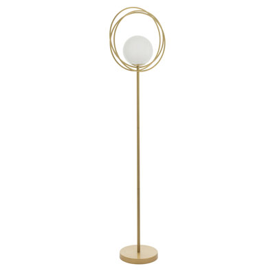 Murawski Brushed Gold 155.6cm Novelty Floor Lamp