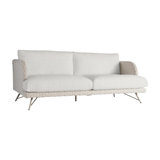 Isola Outdoor Metal Loveseat