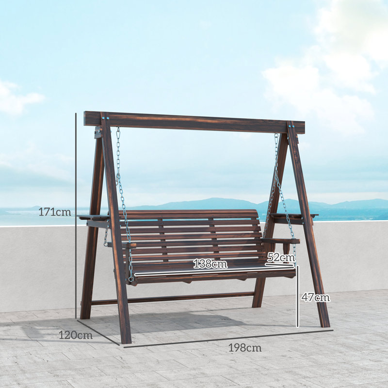 3 Person Fir Porch Swing