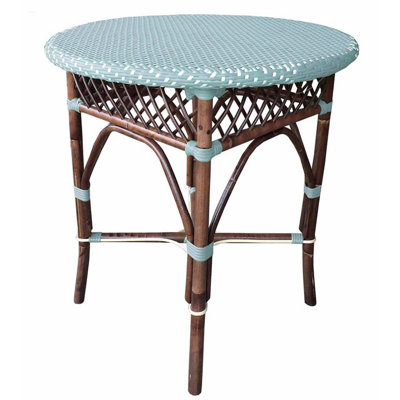 Minturn Round Wicker/Rattan Outdoor Bar Table