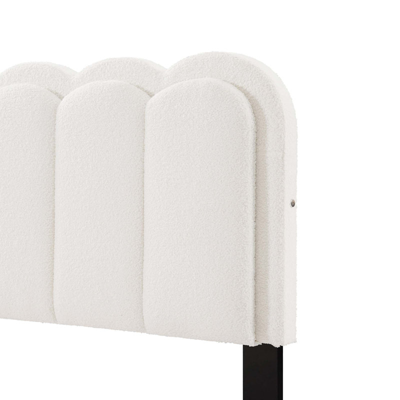 Tête de lit Lambswool Petal, Lit double