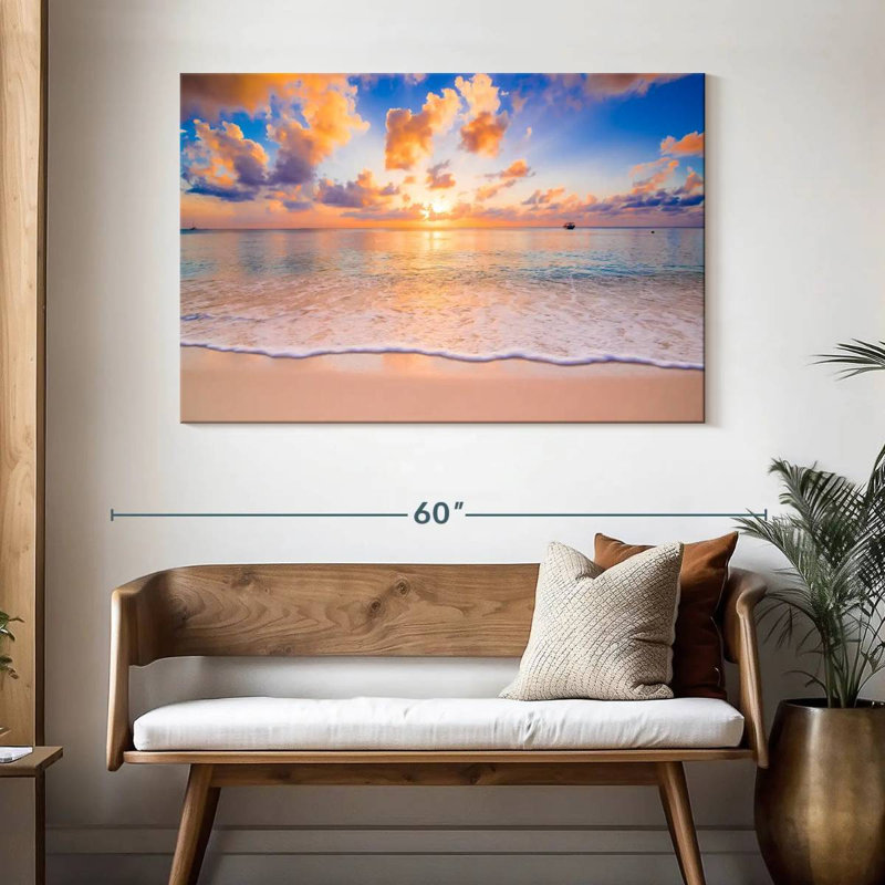 Gillard, îles Caïmans, paysage marin, H 32 po x l 48 po